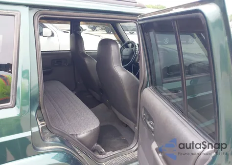 2001 Jeep Cherokee Sport из США, поврежденный, VIN 1J4FF48S91L501095